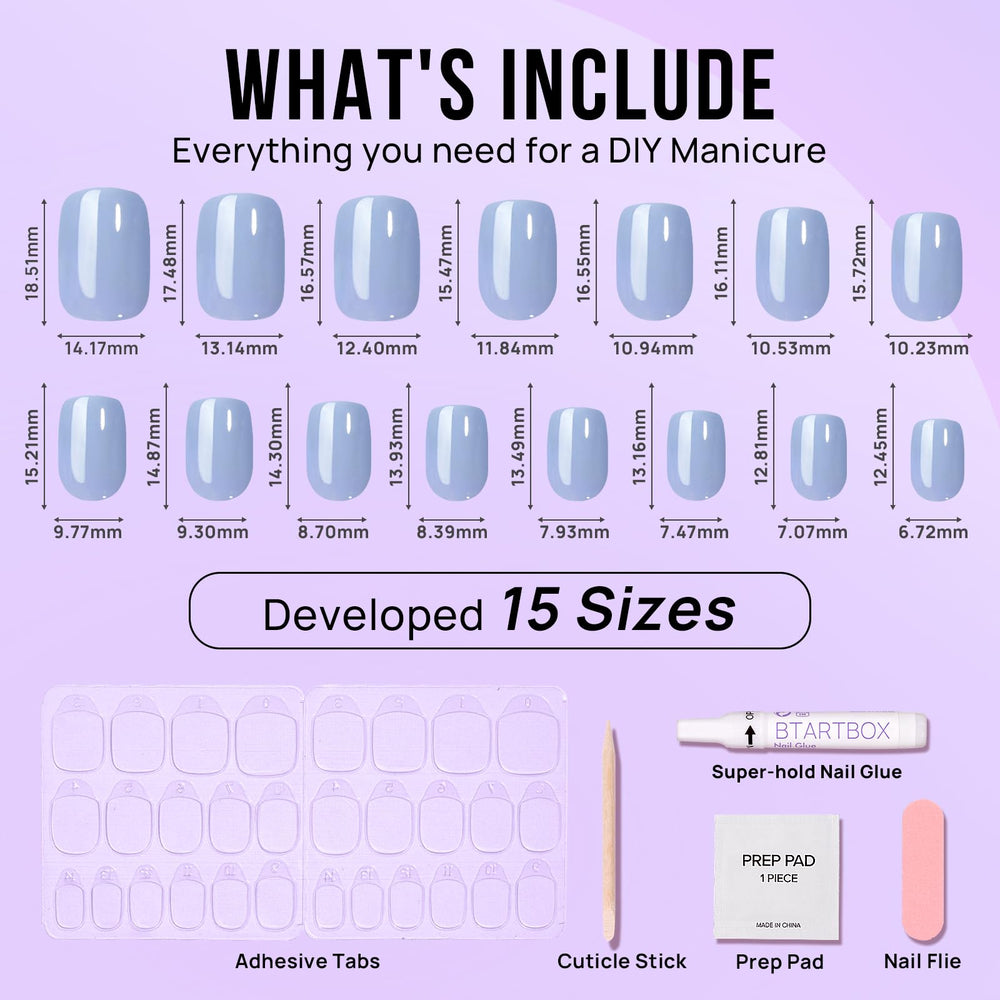 BTArtbox nails durable for typing, gardening, or light chores.