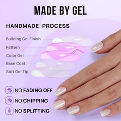 BTArtbox nail glue and tabs shown for quick, secure adhesion and flexible wear.