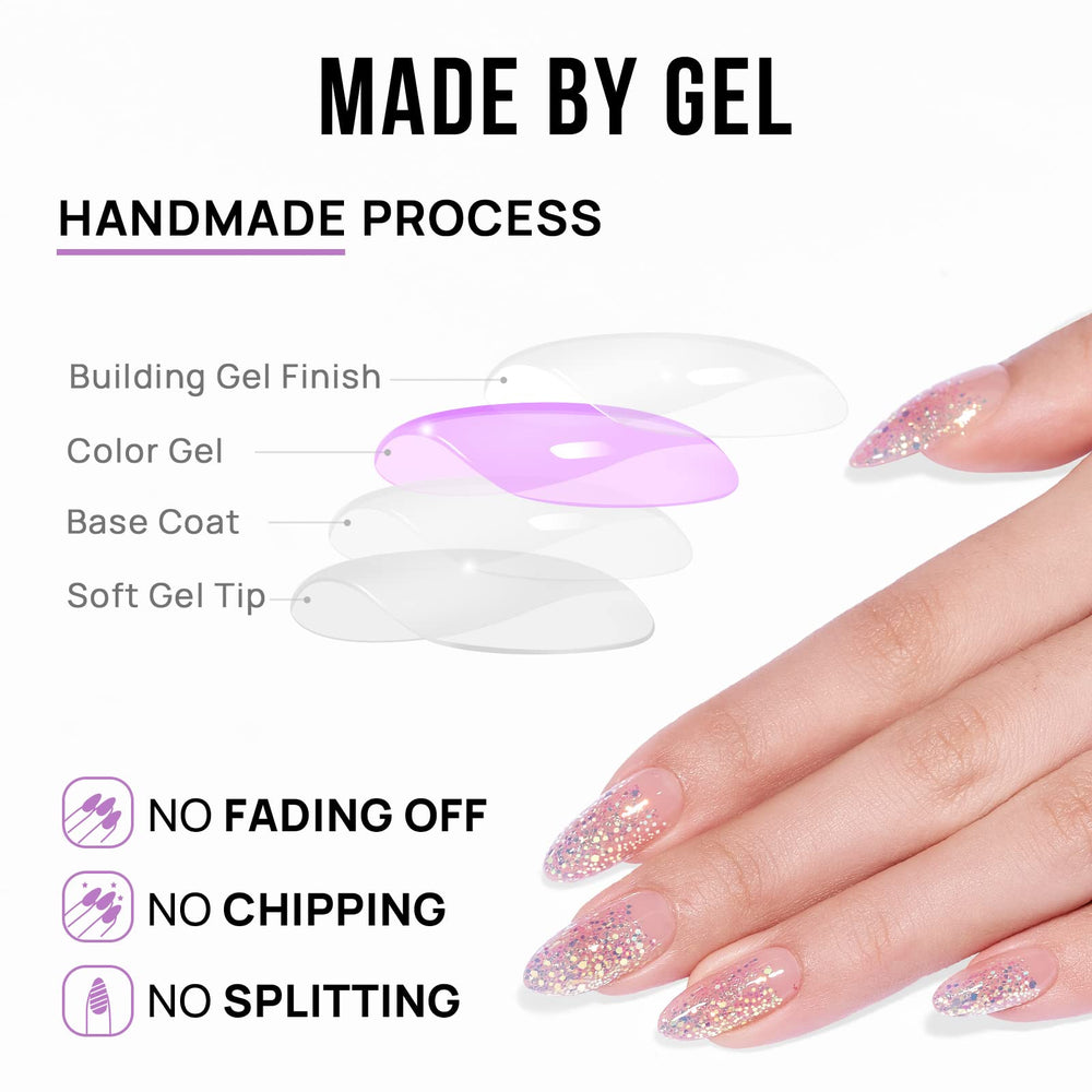BTArtbox nail glue kit close-up for secure wear