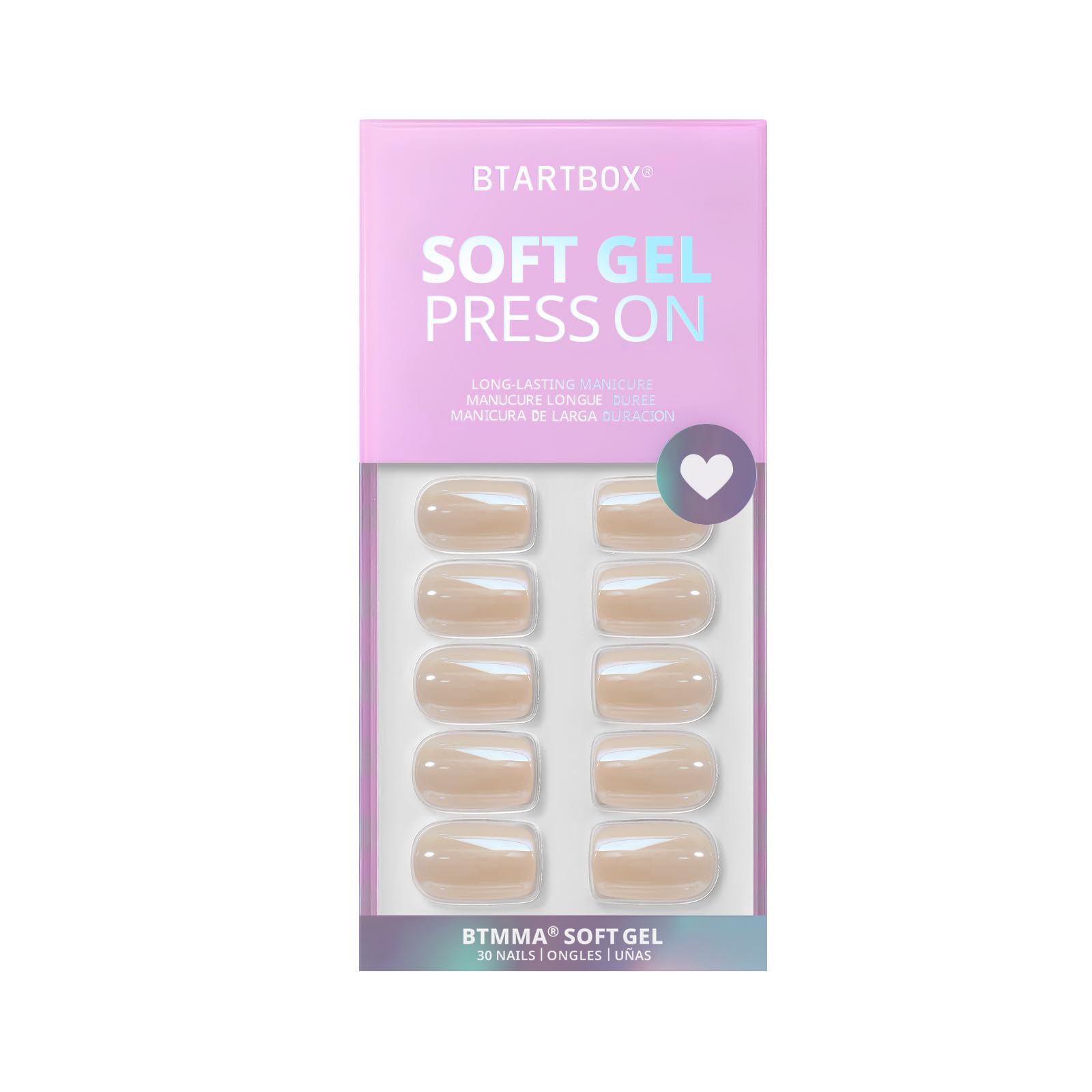BTArtbox nail glue and adhesive tabs included for secure, customizable wear.