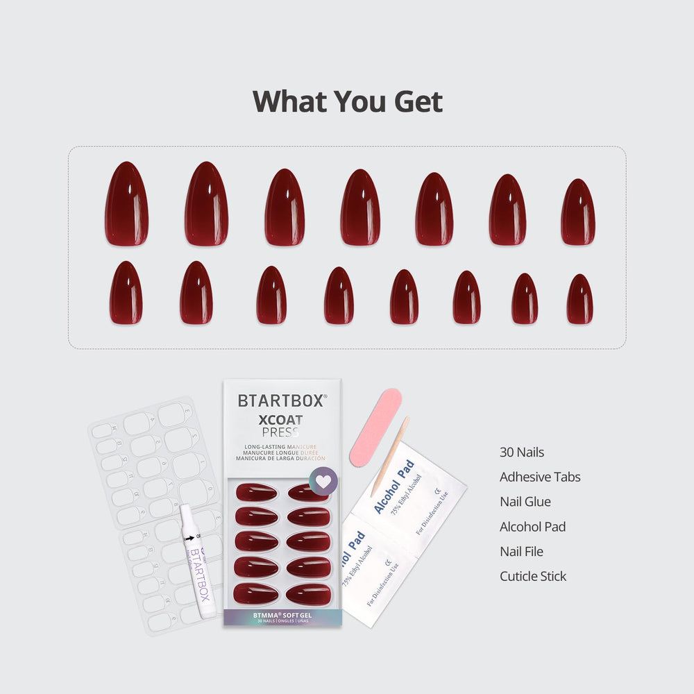 BTArtbox pegamento para uñas, kit de adherentes incluidos para fijación
