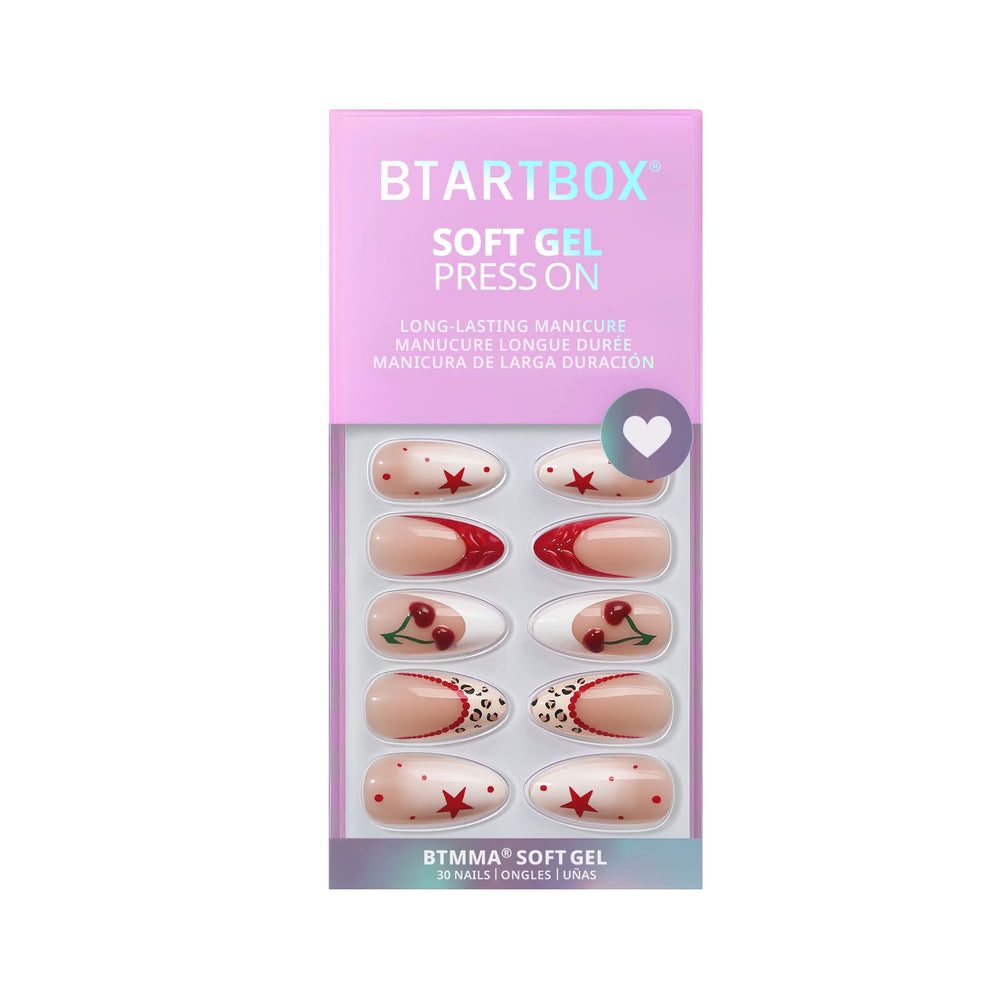BTArtbox almond nails removal by warm water for easy care