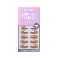 BTArtbox press-on nails with included nail glue for secure hold during daily activities.