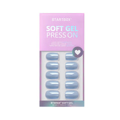 BTArtbox press-on nails kit includes glue and adhesive tabs for quick, at-home manicures.