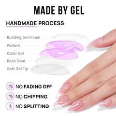 BTArtbox nails glue and tabs packaging included for easy DIY mani