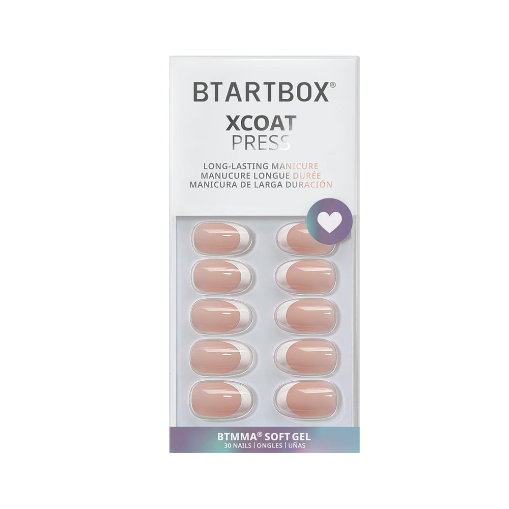 BTArtbox product packaging box highlighting 30 nails ready for use