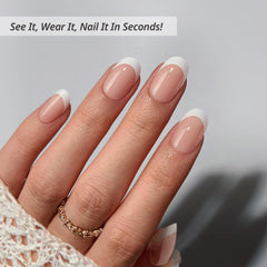 BTArtbox press on nails showing circular cuticle fit for seamless wear