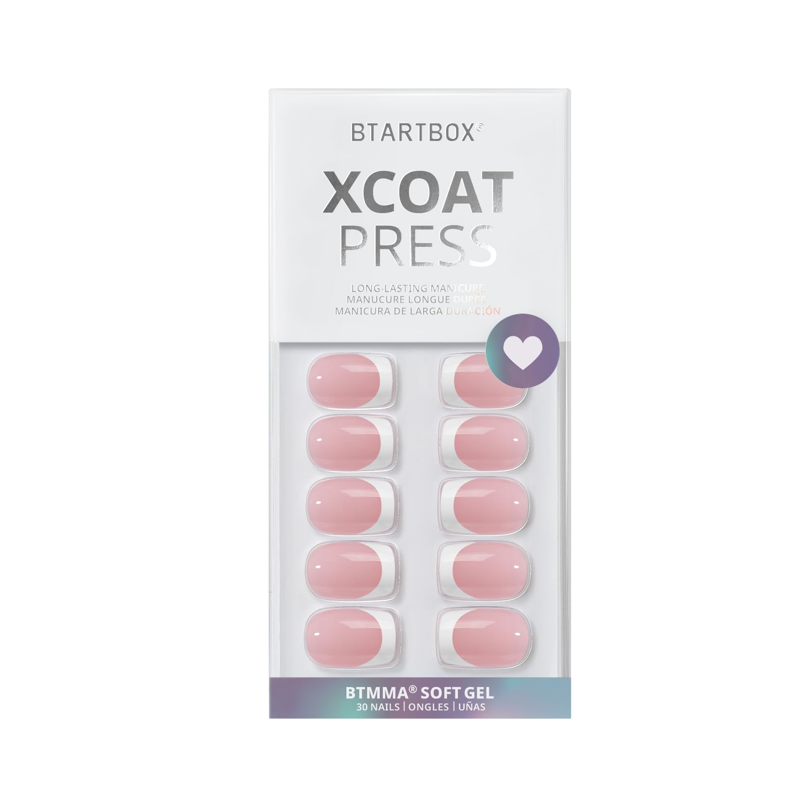 BTArtbox nails with glue and adhesive tabs for secure wear.