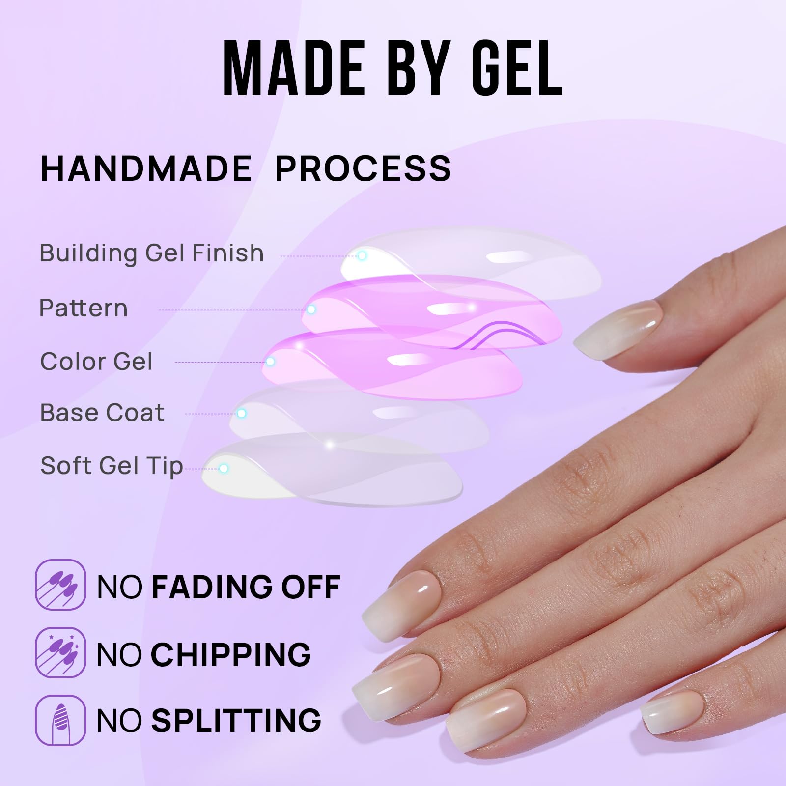 BTArtbox seamless cuticle line design provides natural-looking nails