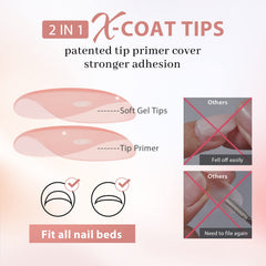 BTArtbox soft gel material nails flexible and shape-retaining