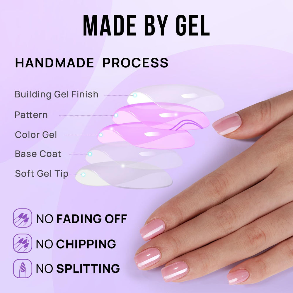 BTArtbox soft gel nails offer flexible fit with comfortable wear