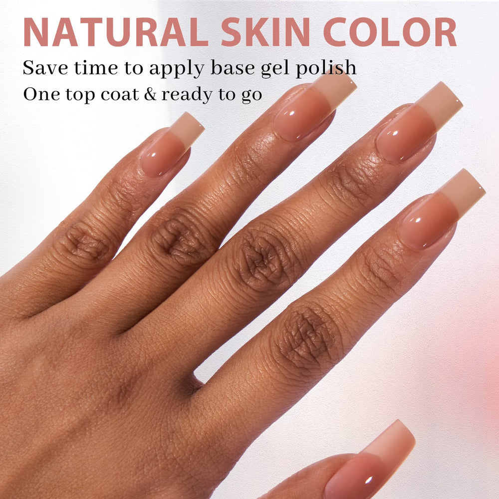 BTArtbox square nail extensions blend naturally and last with proper application.