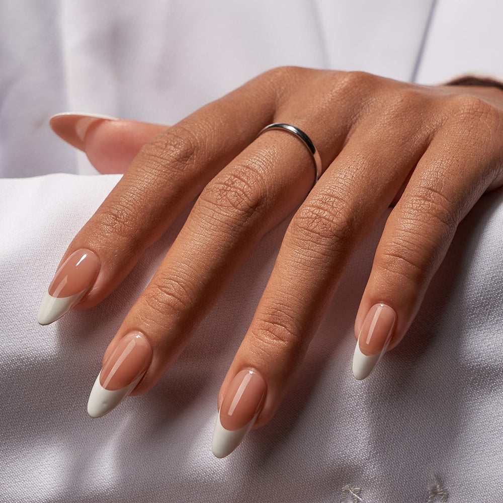 BTArtbox uñas postizas naturales con acabado suave