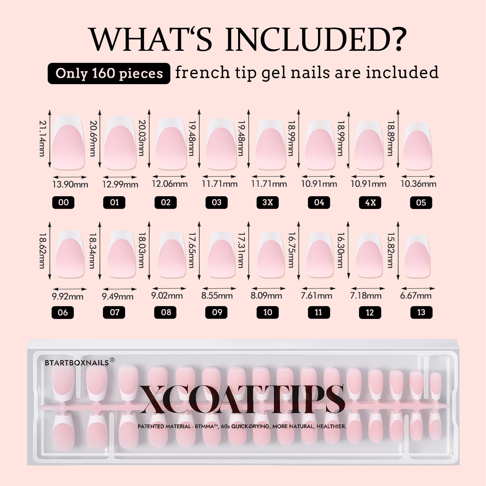BTArtboxnails comfortable fit on both flat and curved nails