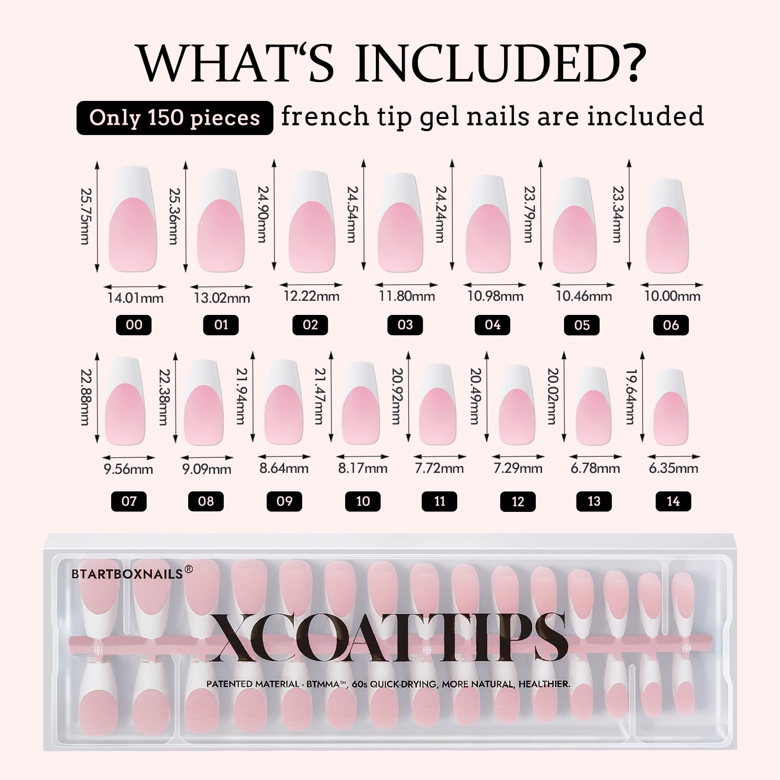 BTArtboxnails natural tapered design creates seamless cuticle-to-edge look