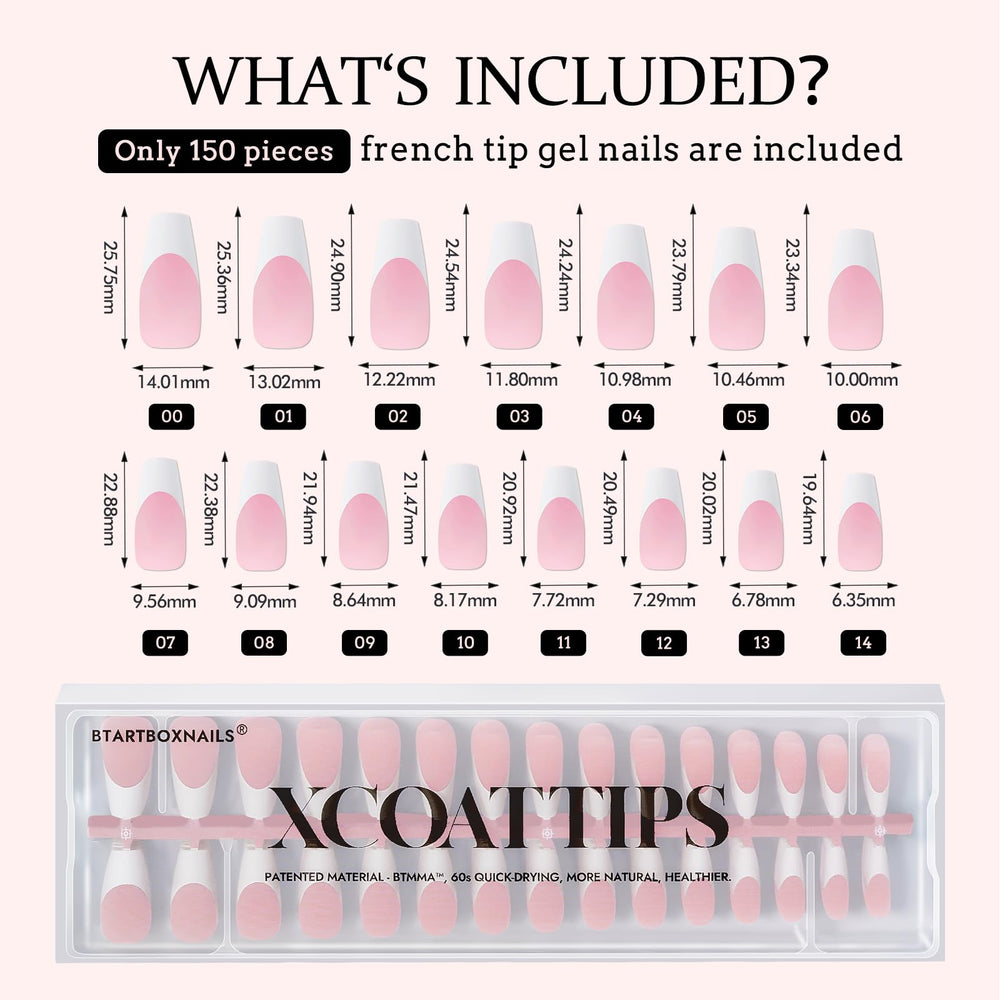 BTArtboxnails natural tapered design creates seamless cuticle-to-edge look