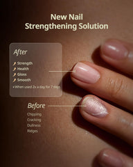 BTArtboxnails Naillush precision brush applying strengthener evenly.