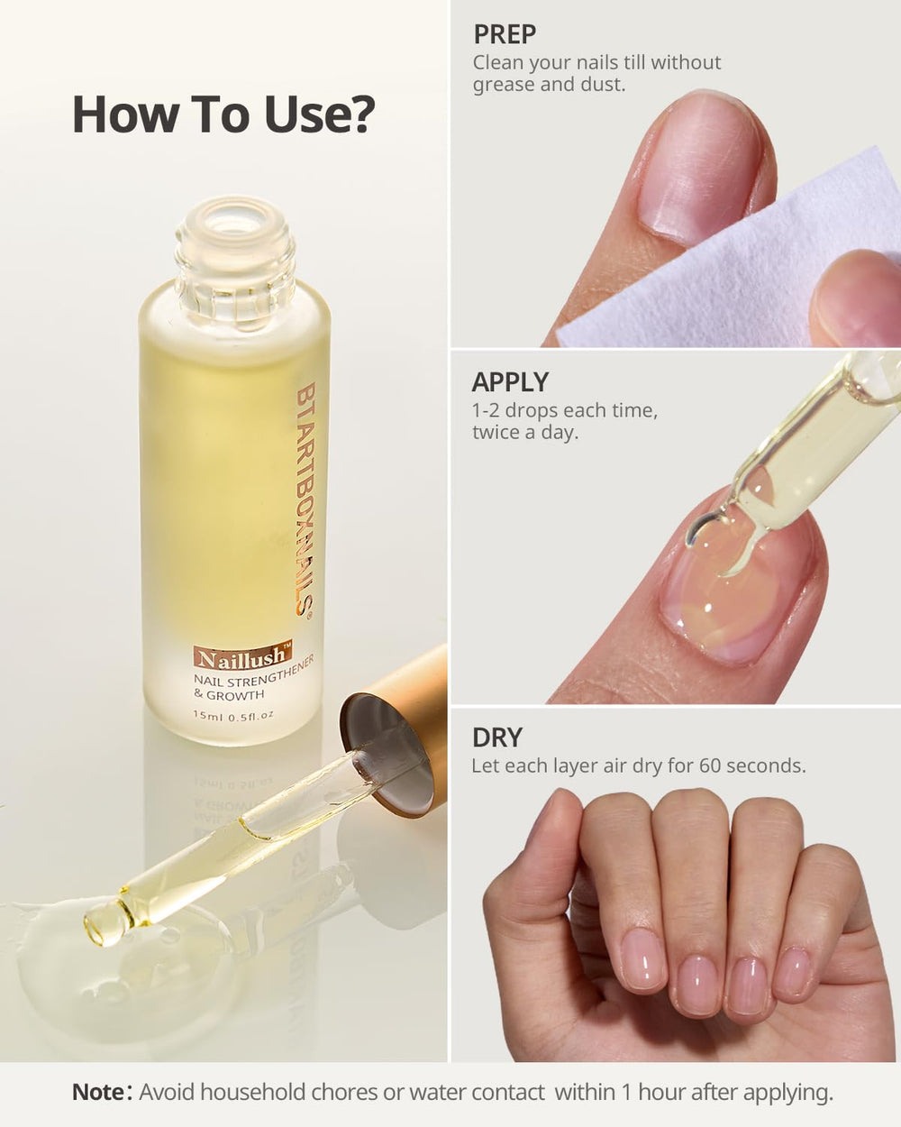 BTArtboxnails Naillush results resemble a salon-like finish.
