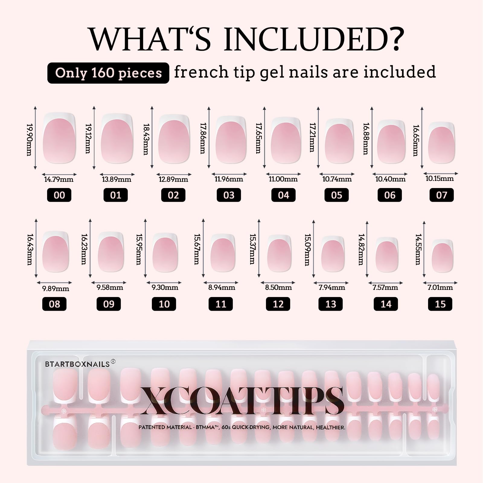 BTArtboxnails press-on-application demonstrates quick, glue-on nail setup.