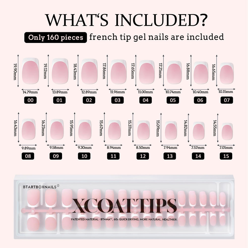 BTArtboxnails press-on-application demonstrates quick, glue-on nail setup.