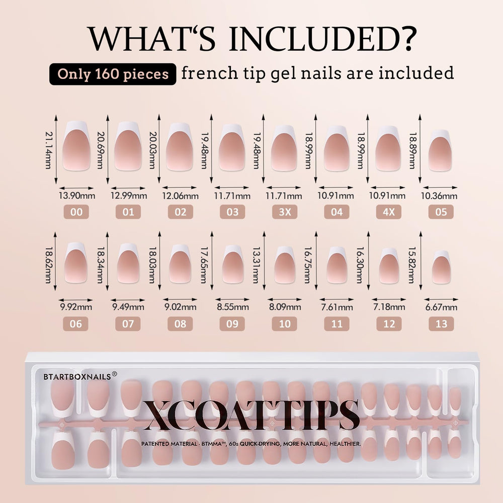 BTArtboxnails Ready for DIY nail art with included 160-piece set.