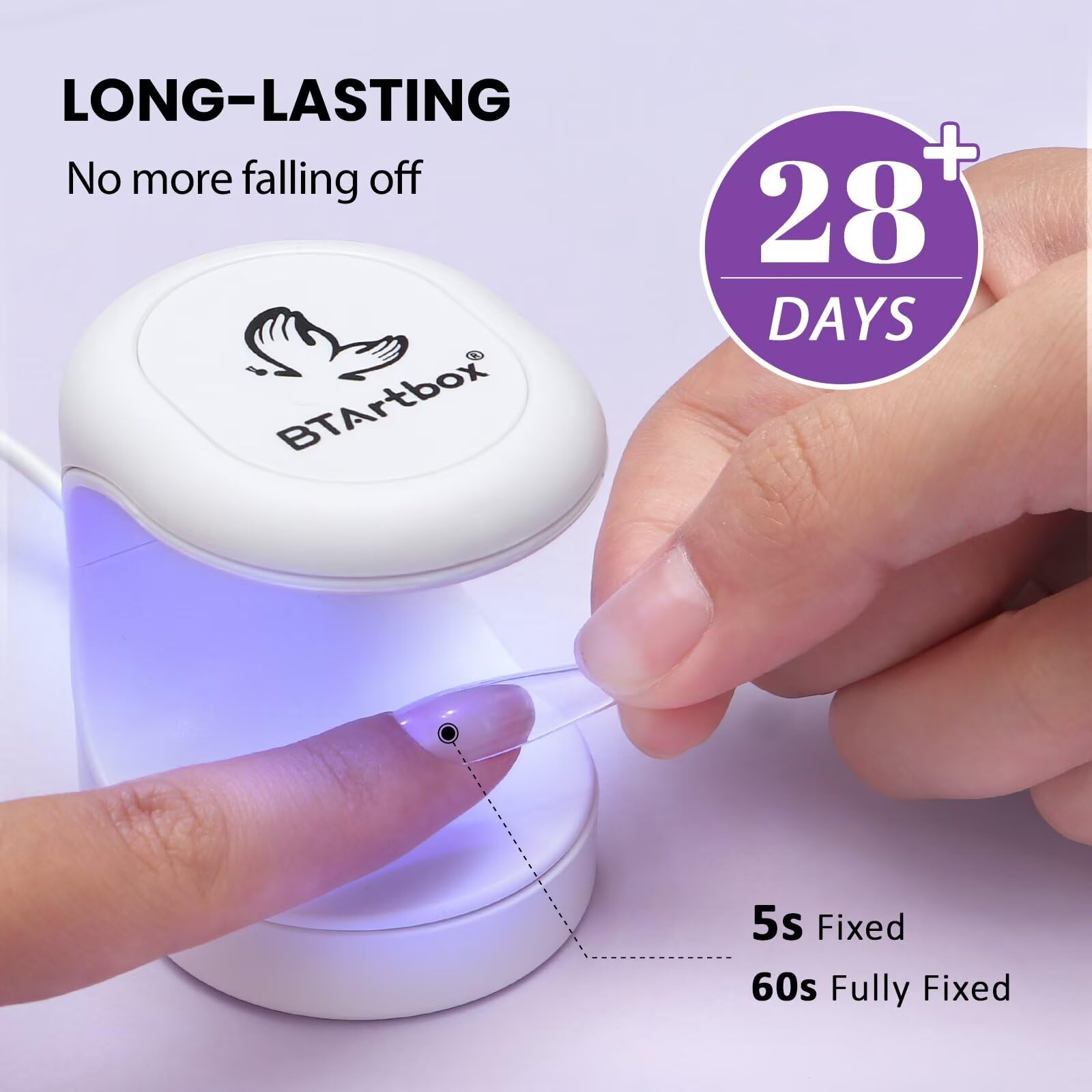 BTArtboxnails builder gel enables 3D nail art and shaping