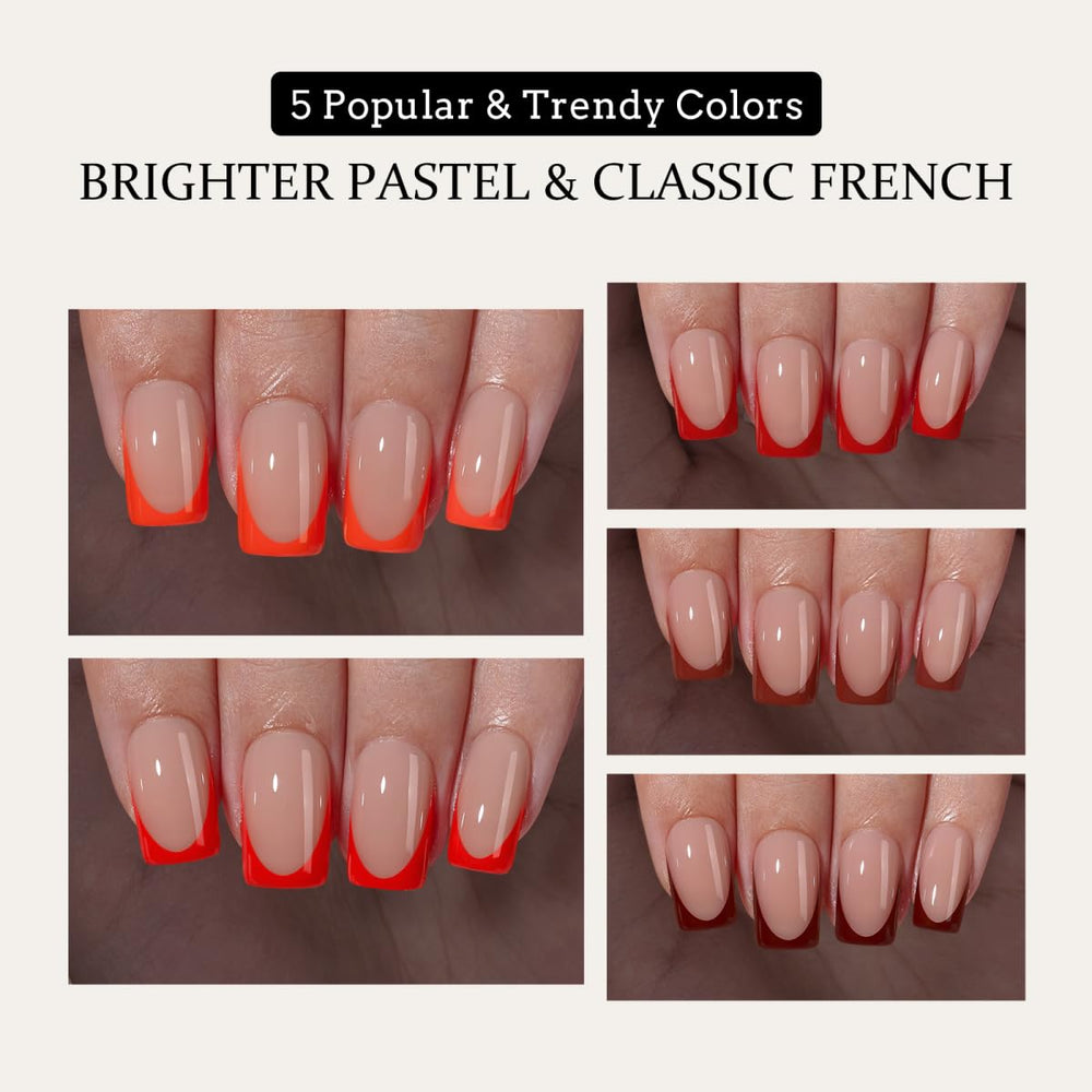 BTArtboxnails XCOATTIPS base-primer pre-applied for quicker at-home manicure.