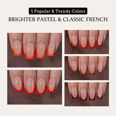BTArtboxnails XCOATTIPS base-primer pre-applied for quicker at-home manicure.