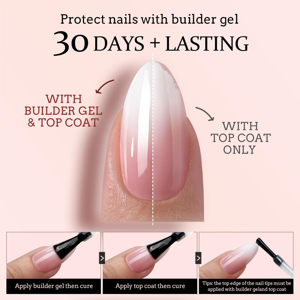 BTArtboxnails XCOATTIPS comfortable fit nails for flat and curved nails