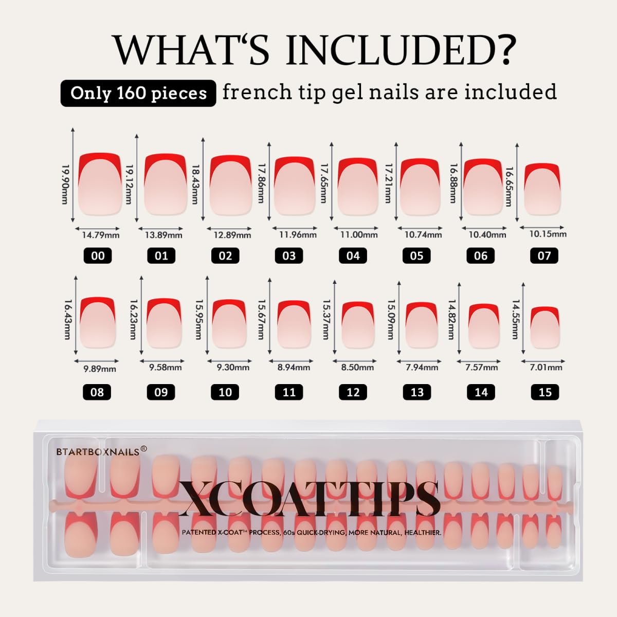 BTArtboxnails XCOATTIPS easy 20-minute application for beginners.