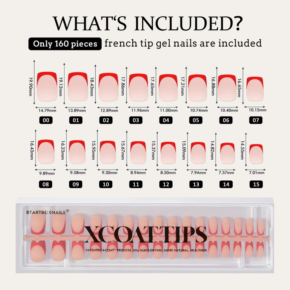BTArtboxnails XCOATTIPS easy 20-minute application for beginners.