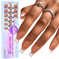 BTArtboxnails XCOATTIPS full set for quick at-home nail art