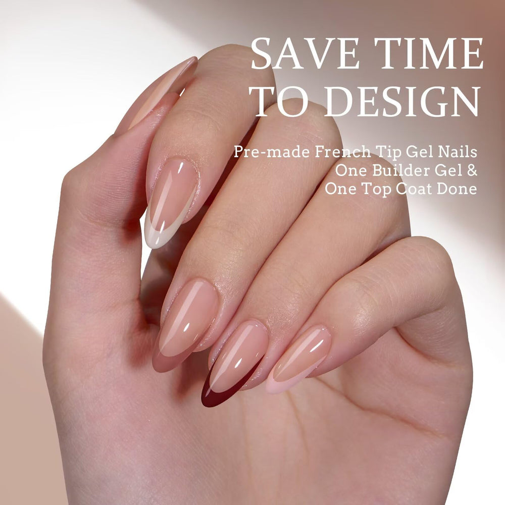 BTArtboxNails XCOATTIPS nail gel extensions for durable French tips