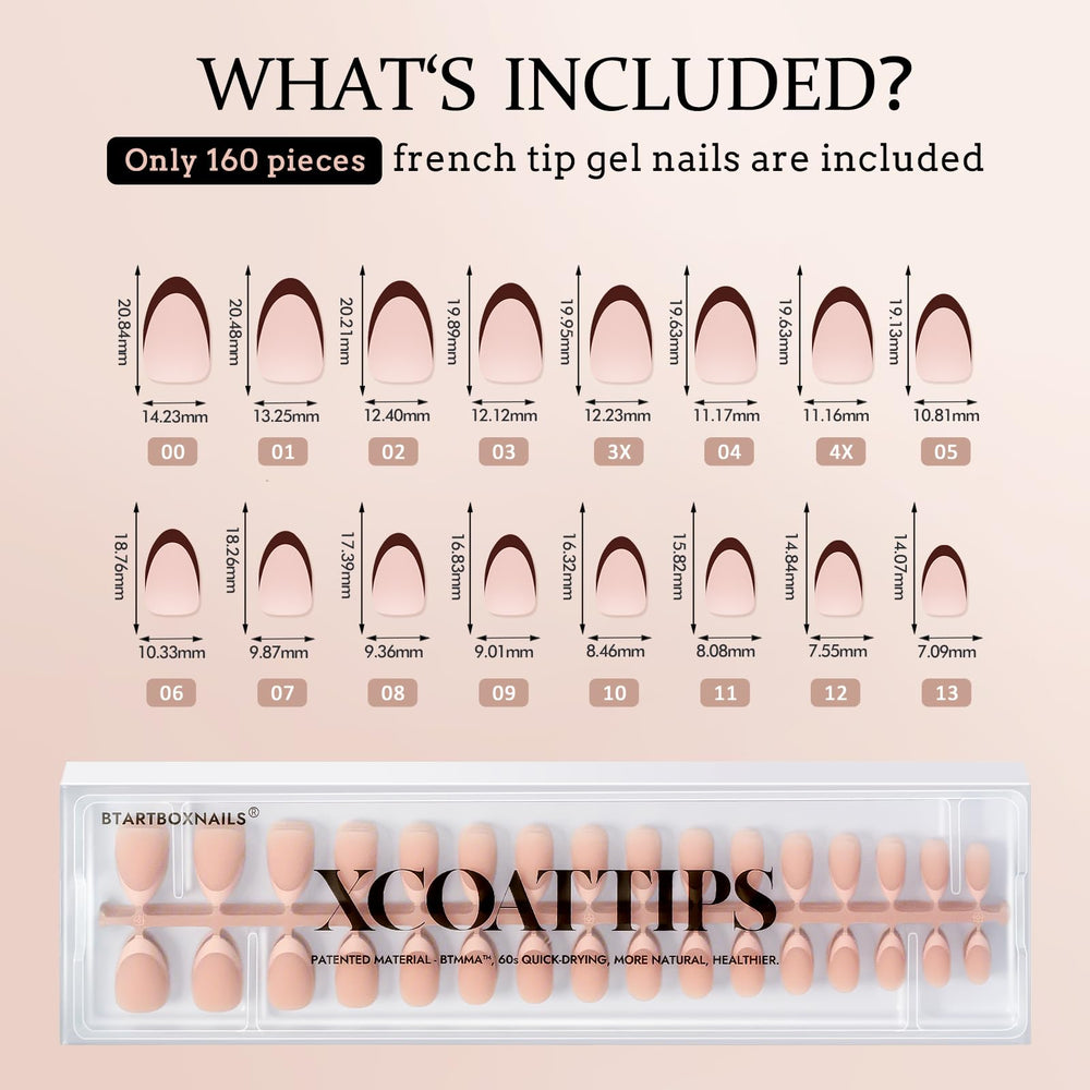 BTArtboxnails XCOATTIPS soft gel prevents stinging during application.