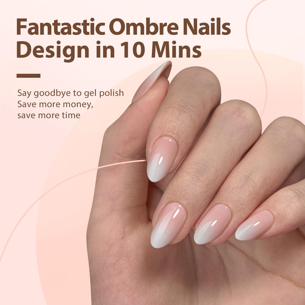 BTArtboxnails XCOATTIPS short almond nails ready-to-wear extension with quick manicure options