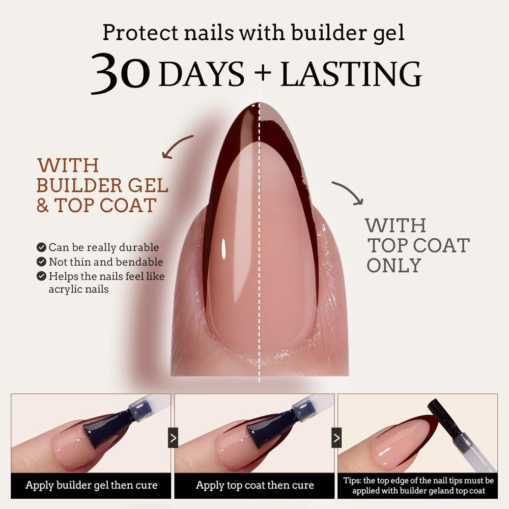 BTArtboxnails XCOATTIPS soft gel material designed for flexible wear.