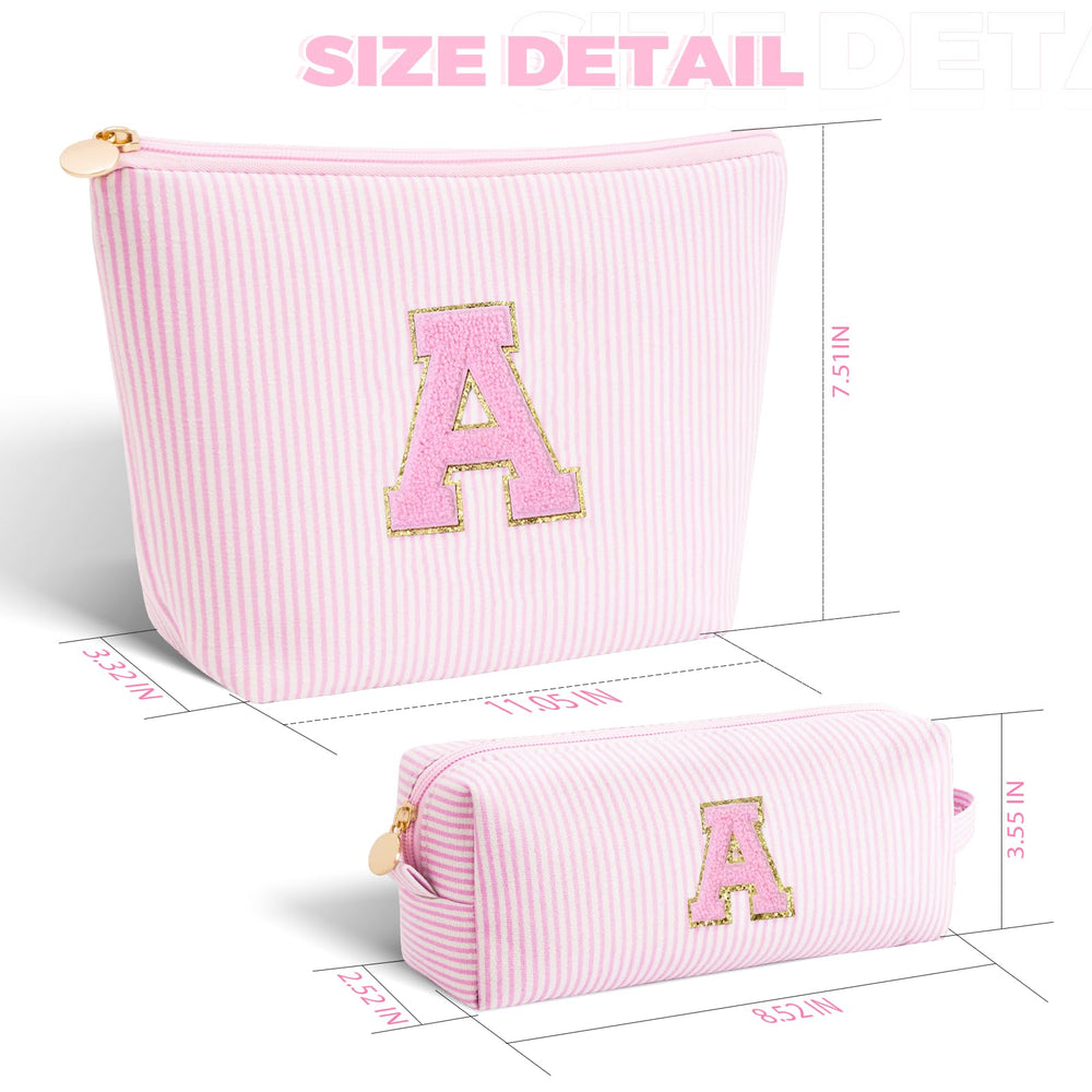 Btffitting makeup bag zipper glide close-up demonstrates smooth access to essentials.