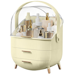 BTGGG makeup organizer vanity drawer-collection shows organized cosmetics at a glance.