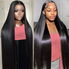 Btomar 30in 13x6 HD lace-front wig with adjustable cap for secure wear.