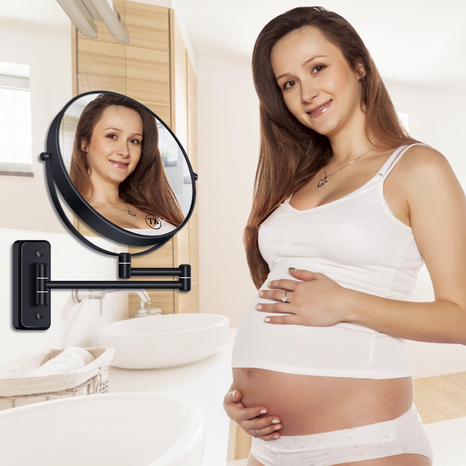 BTremary durable anti-rust mirror withstands moisture for longevity