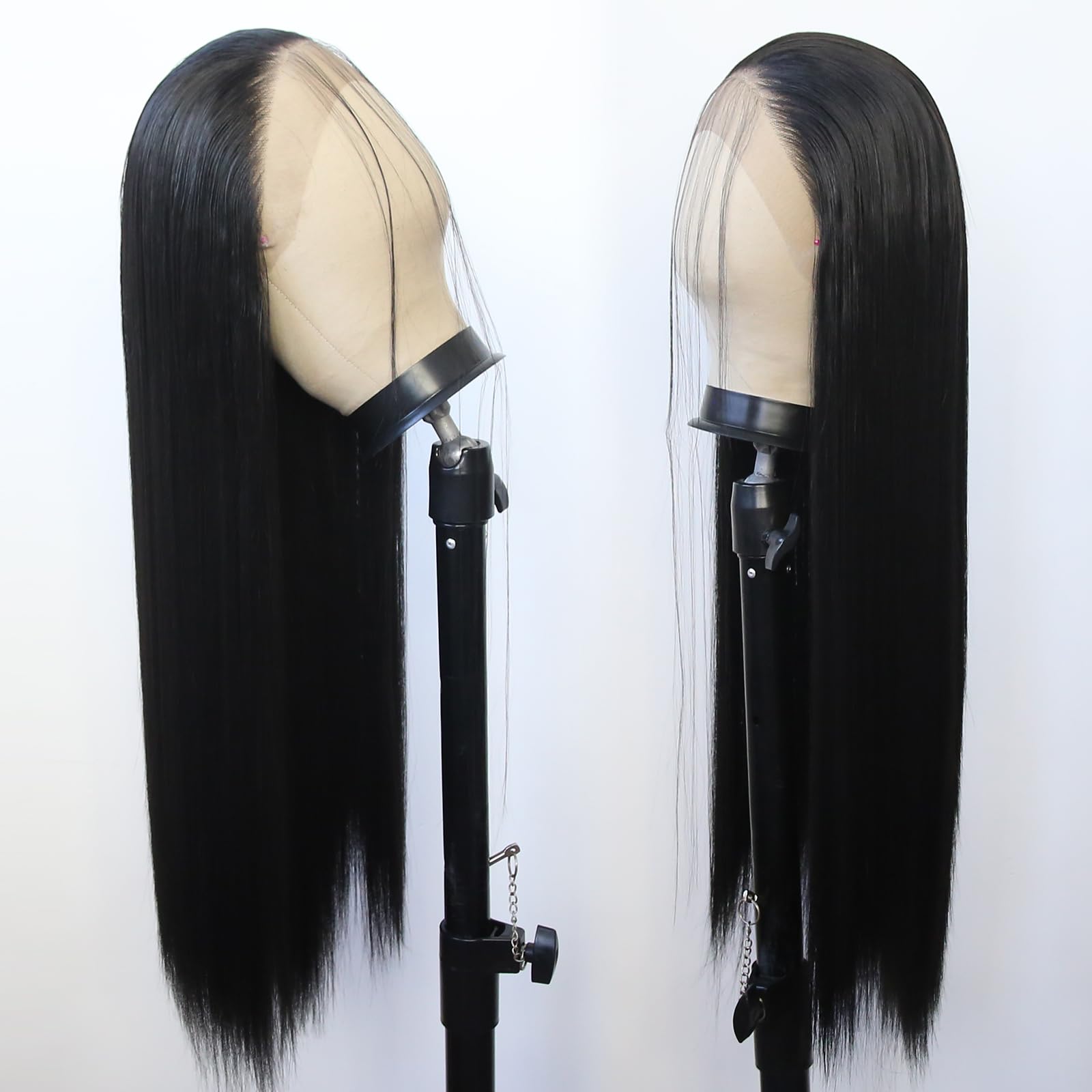 BTWTRY natural-density front allows styling like ponytails or buns