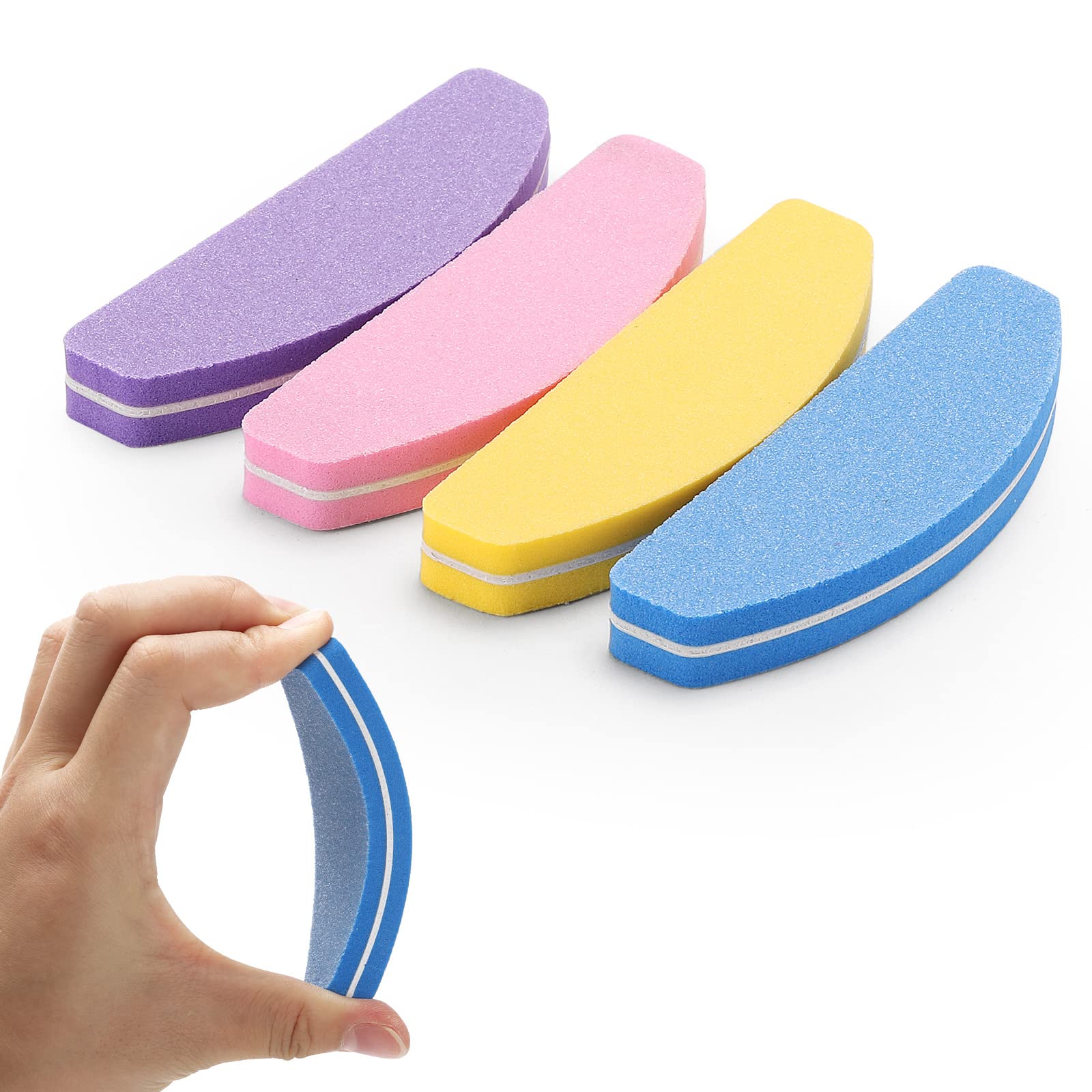 BTYMS buffer mini apto para uñas naturales y acrílicas con acabado suave
