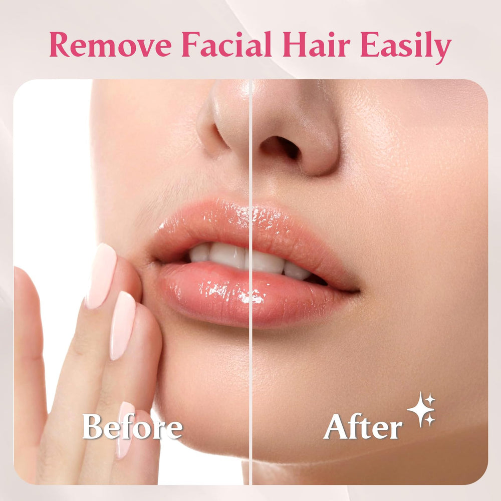 Bubbacare dual-ring blade technology delivers thorough removal in fewer passes.