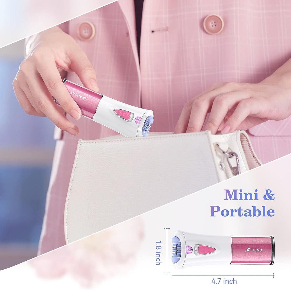 Bubbacare Mini Epilator 9 Tweezers ensures efficient root hair removal across areas.