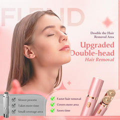 Replacement heads for consistent grooming with the Bubbacare facial hair remover.