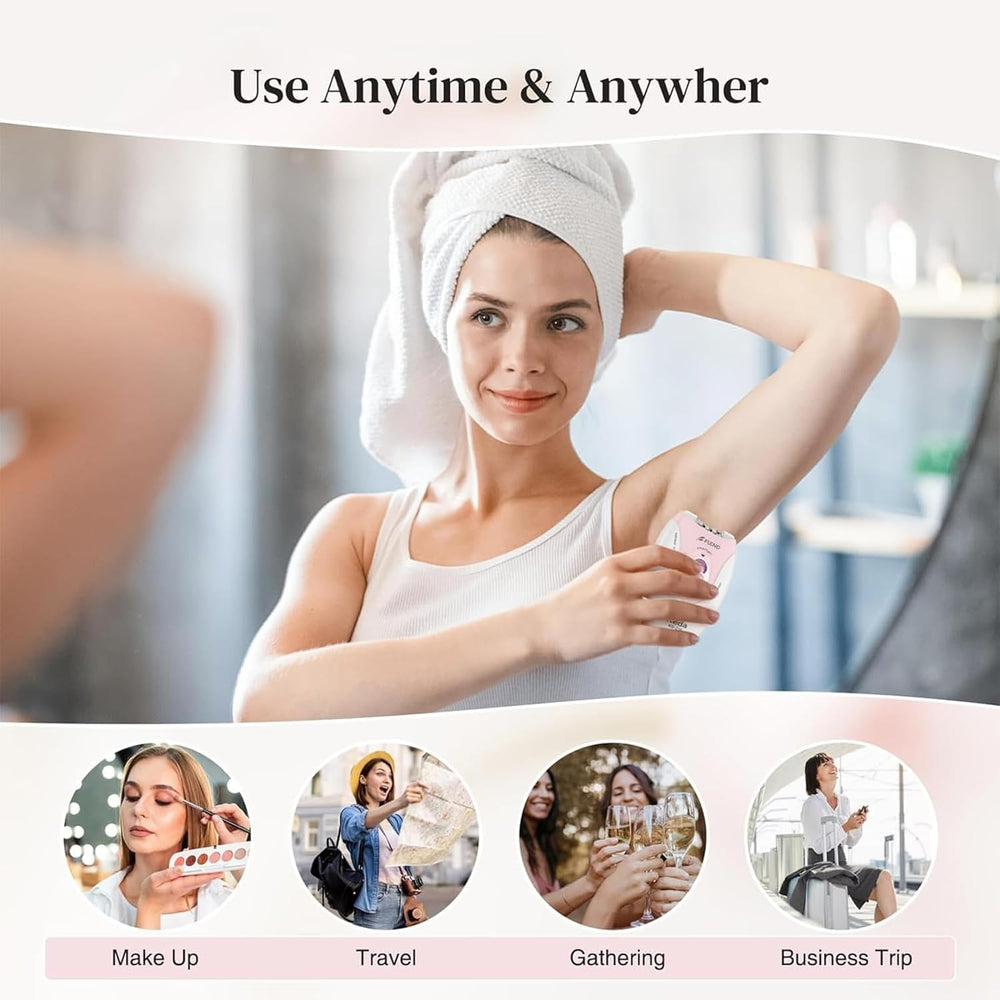 Bubbacare Smooth Glide Epilator suitable for arms and legs with dual speeds