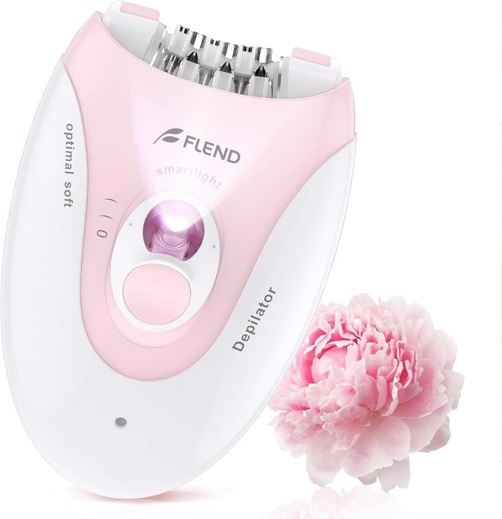 Bubbacare Smooth Glide Epilator front view for easy at-home hair removal