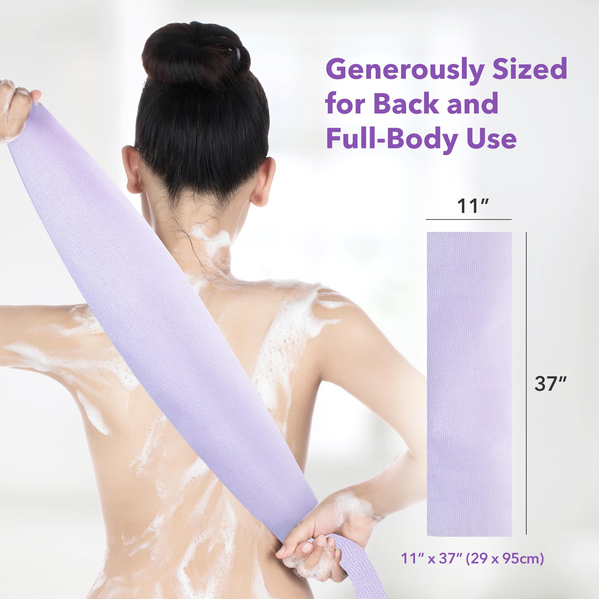 BubblyMe quick-drying washcloth keeps freshness between uses