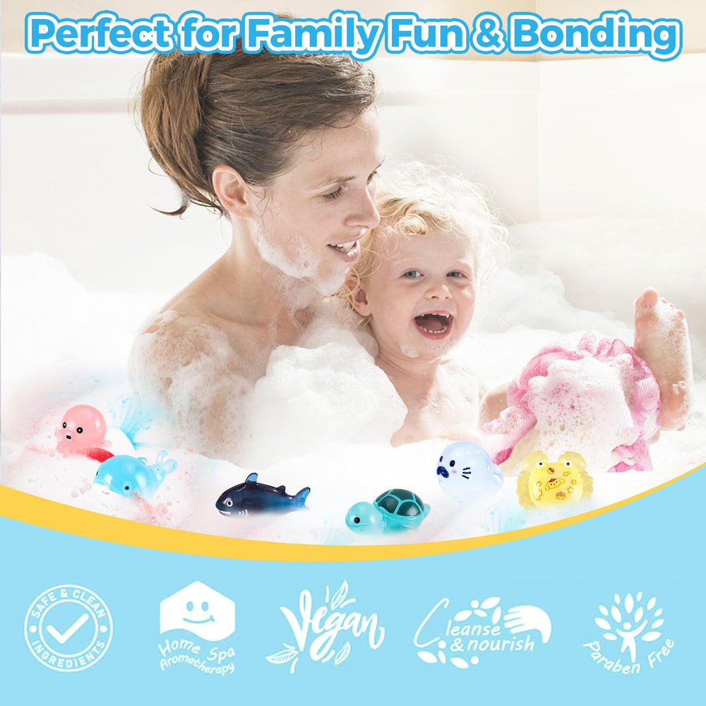 BubFroo gift-ready bath bombs for kids, perfect for gifting