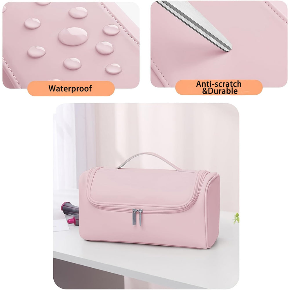 BUBM Dyson Airwrap travel case compact size fits in luggage.